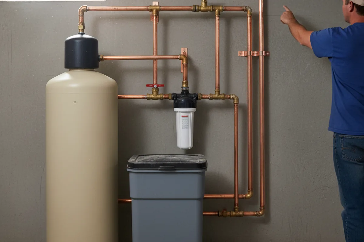 Whole-house water treatment system installed in Echo Lake